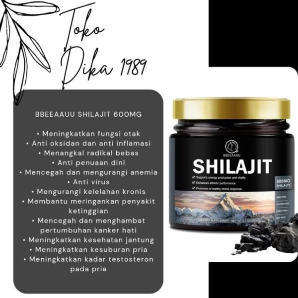 Bbeeaauu Shilajit Pure Original Himalayan Shilajit Resin 600mg Maximum Potency Natural Organic Shilajit Resin Acid with 85+ Trace Minerals & Fulvic Acid for Energy , Immune Support - Image 7