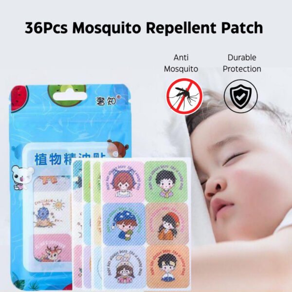 36pcs Plant Essential Oil Mosquito Repellent Patch Suitable Babies / Children / Pregnant Women - Image 6